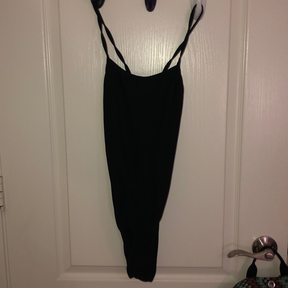 Black Jolene fixed back onesie